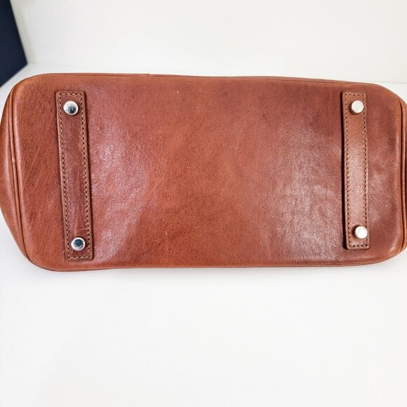 Teddy Blake by Buti Caty 12" Bag in Mahogany Brown - Picture 6 of 11